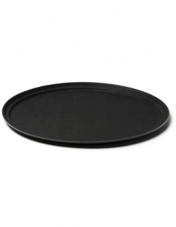 COMAS PLATEAU ANTI-DERAPANT 56X68CM OVAL FIBRE DE VERRE