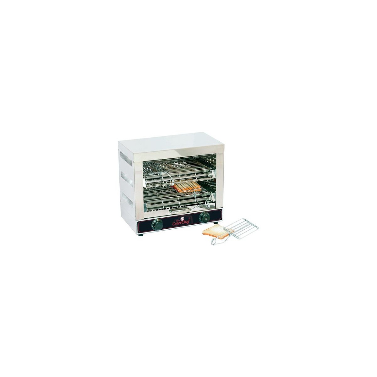 TOASTER OVEN NIVEAU 2 44X25CM H40CM 3000W MET 6 TANGENSET