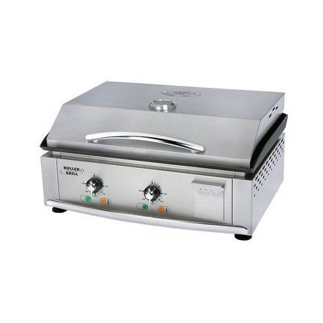 ROLLER GRILL PLANCHA COUVERCLE A/CHARNIERE PL600
