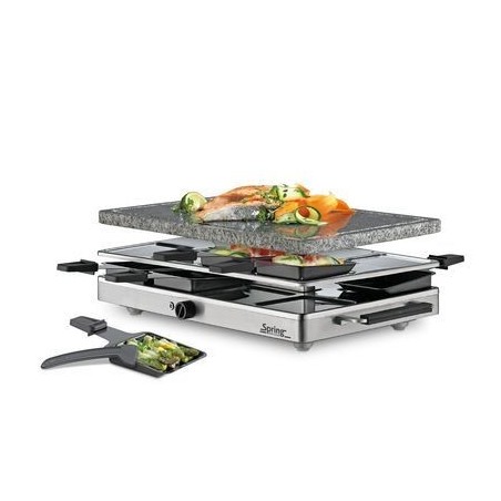 SPRING RACLETTE + PIERRADE + GRILL 8P  