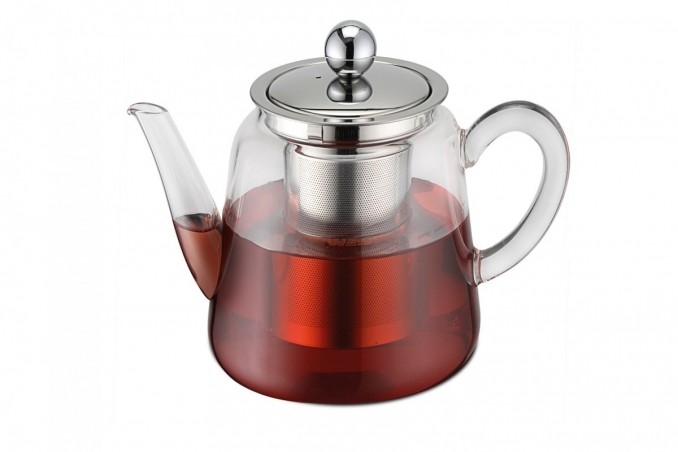 WEIS GLASS TEAPOT WITH TEA INFUSER 1,5L
