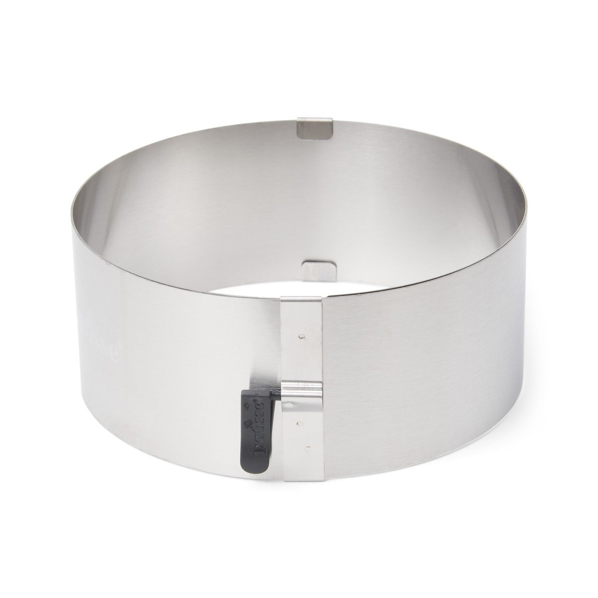 PATISSE CERCLE EXTENSIBLE A/LEVIER Ø17-30XHT 7CM INOX- MENAGER