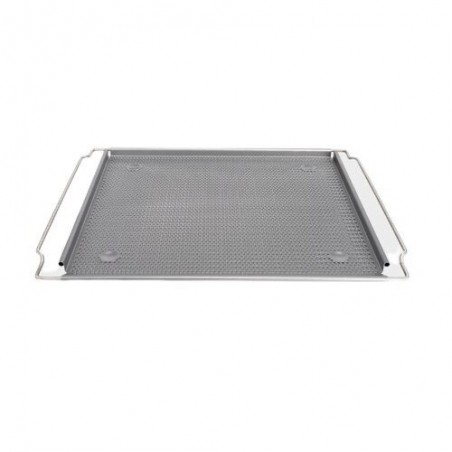 PATISSE PLAQUE PERFOREE SILVER-TOP EXTENSIBLE 38X35CM- MENAGER