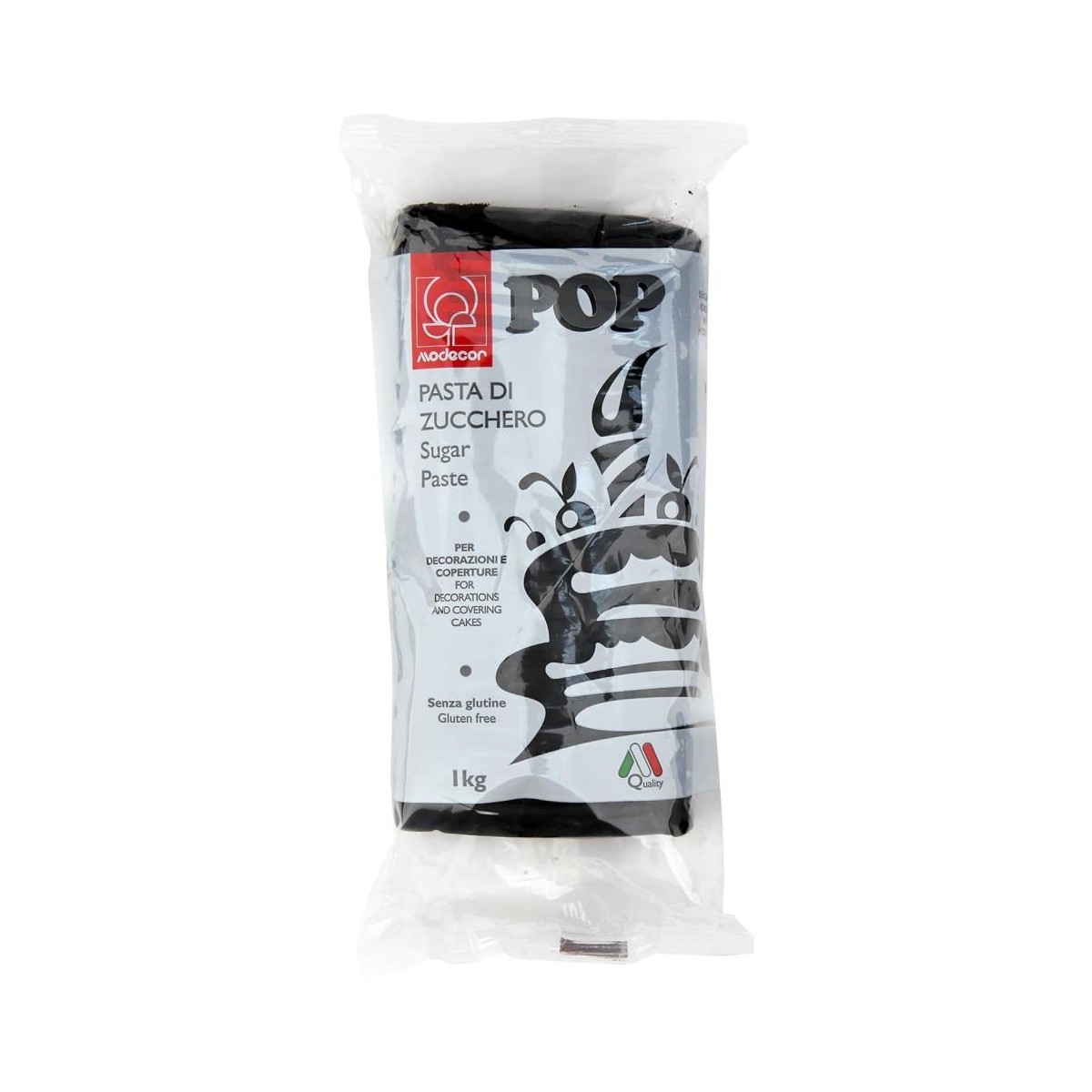 25477 PATE A SUCRE EN 1KG MODECOR NOIR