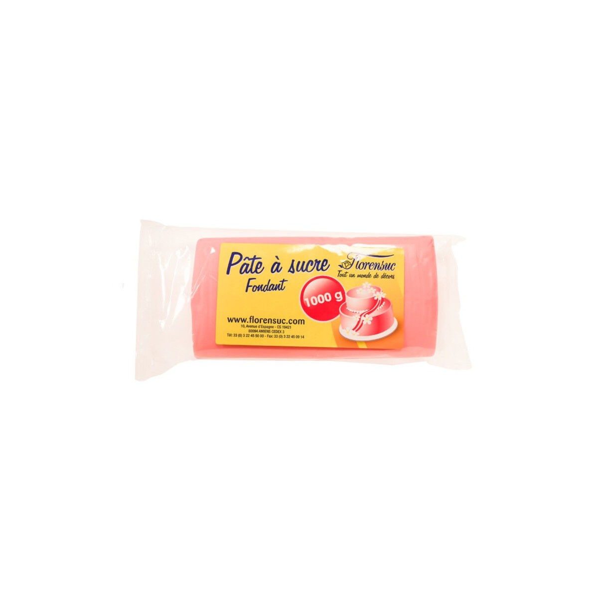 MODECOR POP PATE A SUCRE ROSE 1KG