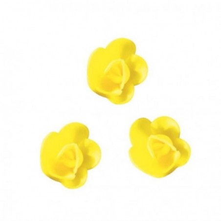 RM03 MINI ROSE 30MM JAUNE72PCESS/CD