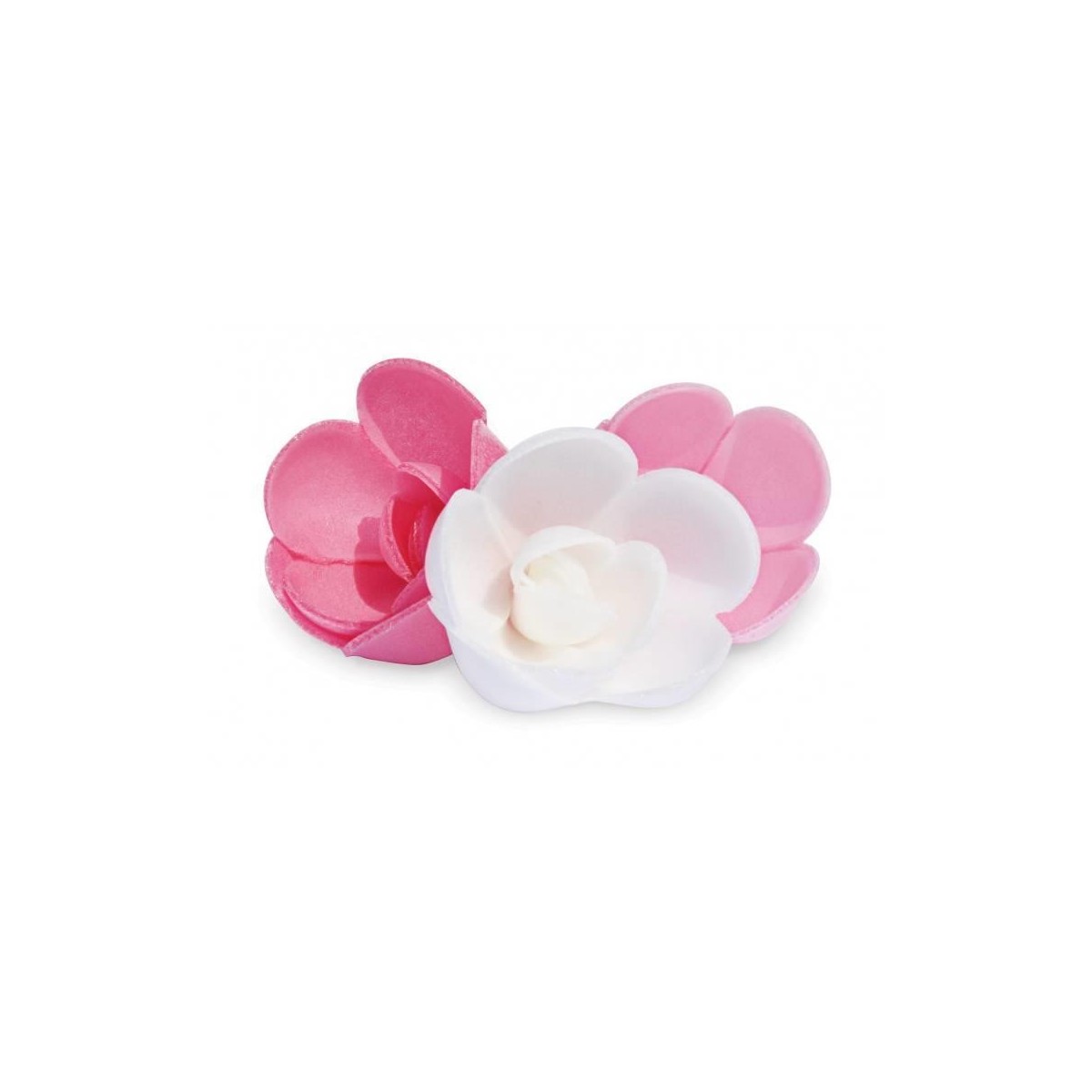 + RM05 MINI ROSE 30MM BLANCHE-ROSE-ROSE CARMIN  72PCES VOIR 08054804