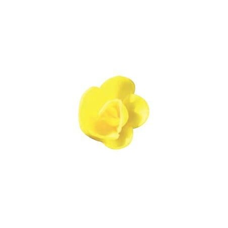 RP03 PETITE ROSE 40MM AZYME JAUNE 72PCESS/CD