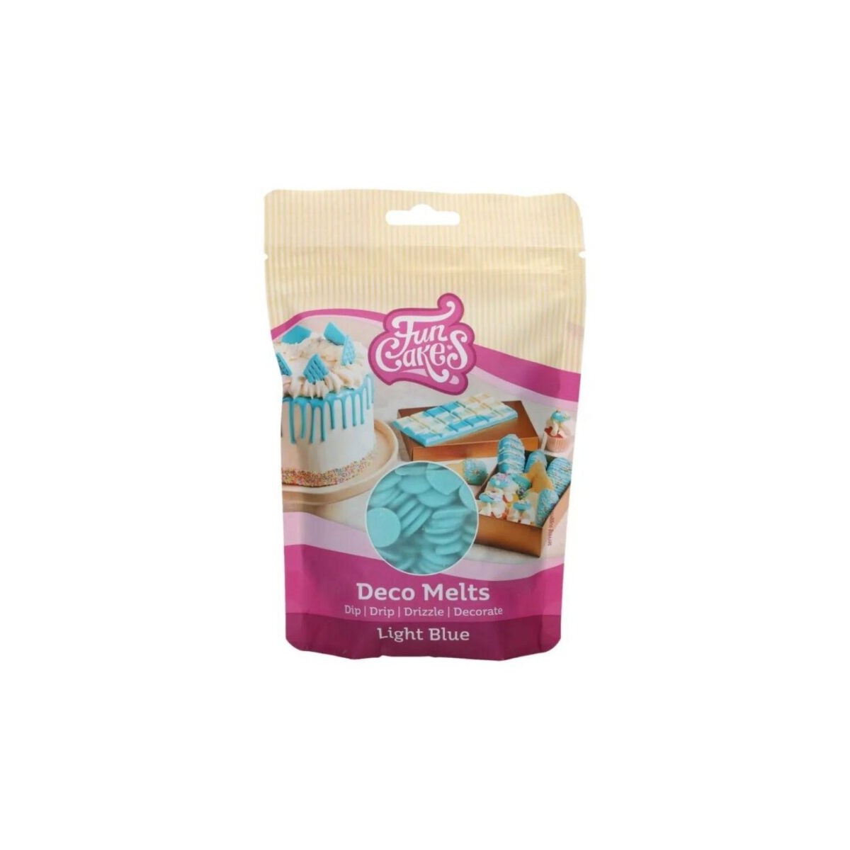 FunCakes Deco Melts HEMELSBLAUW250GR ZAKJE