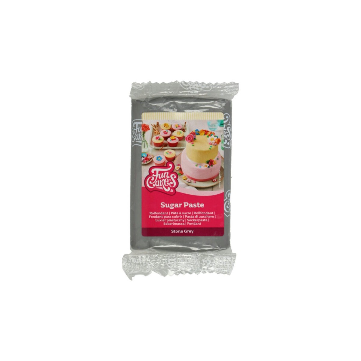 FUNCAKES PATE A SUCRE GRIS 250GR