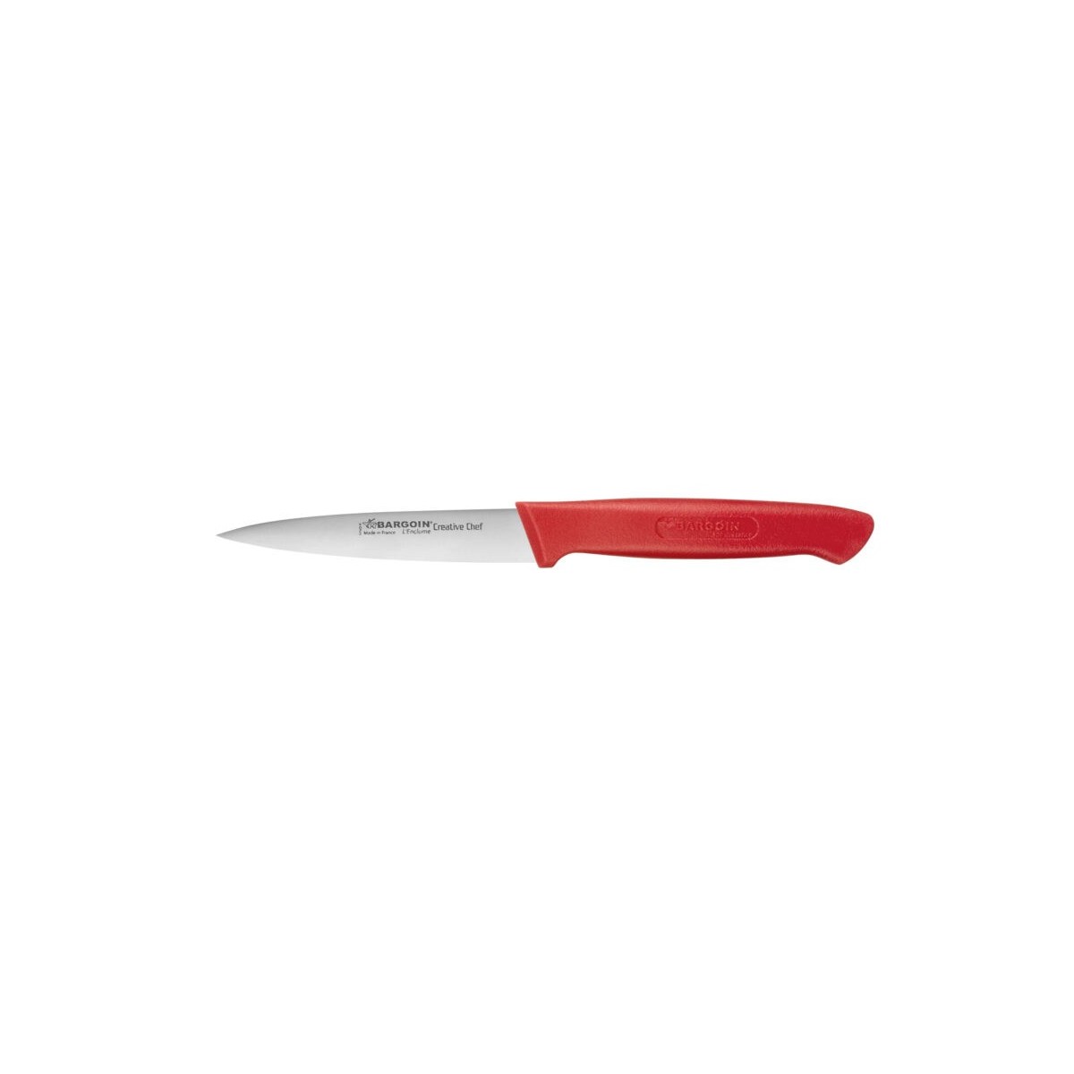 FISCHER COUTEAU OFFICE 10CM MANCHE ROUGE 3337-10