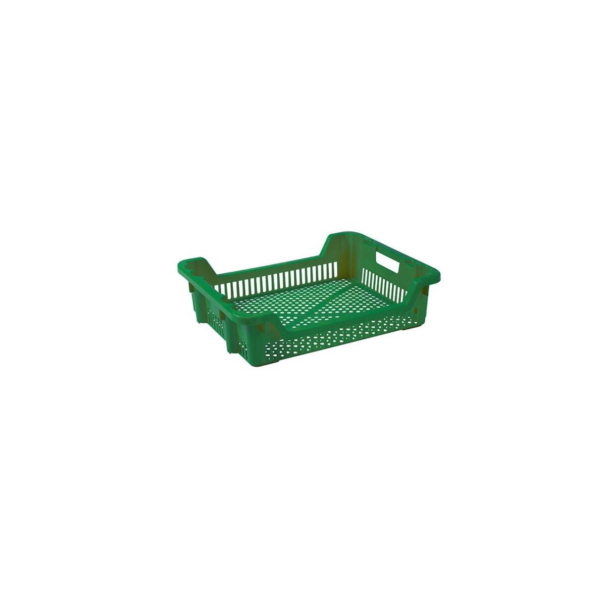 BAC MULTIPAT 62X50XH15CM VERT AJOURE