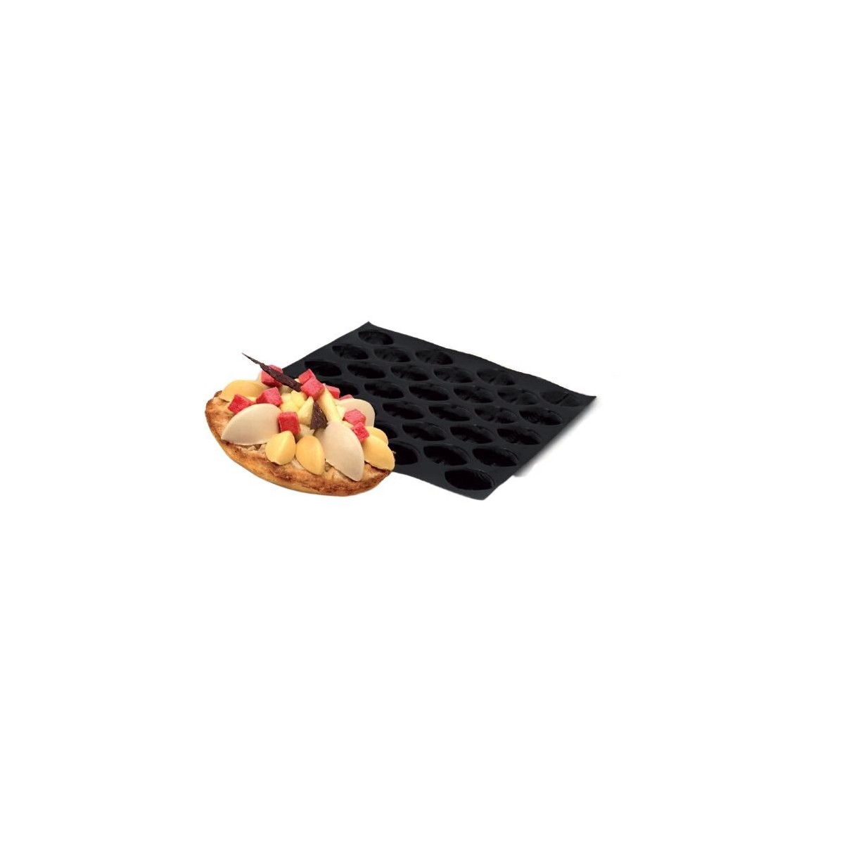 FP-01150 FLEXIPAN® ORIGINE MINI QUENELLE 60X40CM 100EMP 4,2X2,2CM H1,7CM VOL 5ML