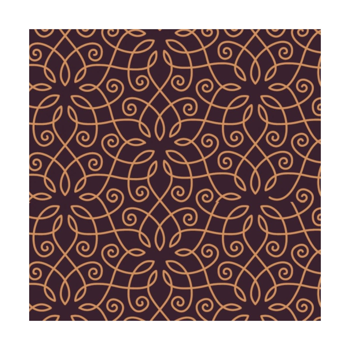 TRANSFER SHEET CHOCOLATE ART DECO COPPER 1 COUL 26