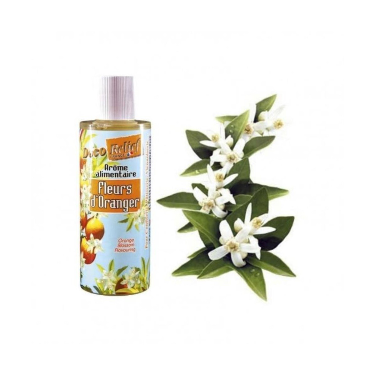 AROMA DECO RELIEF 125ML ORANJE BLOEMEN125ML FLES