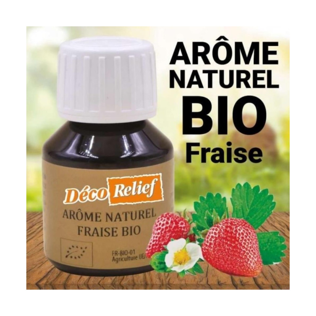 AROMES BIO FRAISE HYDROSOLUBLE 58ML