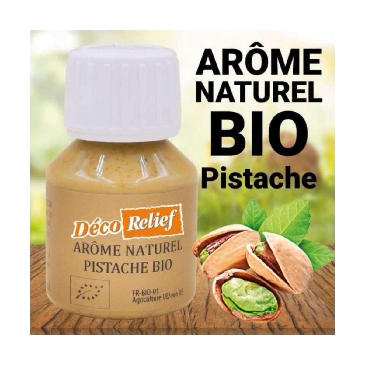 WATER OPLOSBARE ORGANISCHE SMAKEN PISTACHE58ML BLES