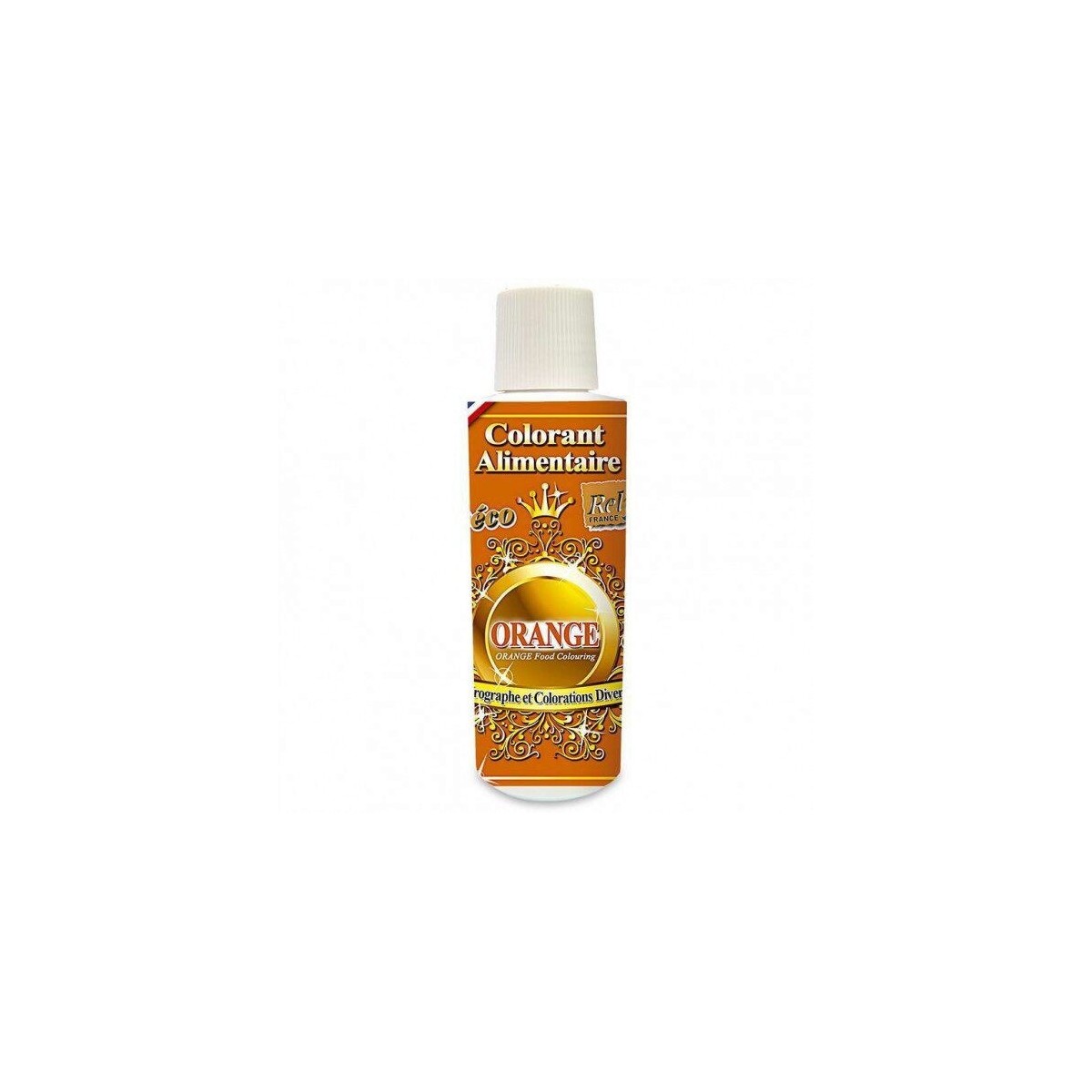 COLORANT LIQUIDE ALIMENTAIRE ORANGE 125ML