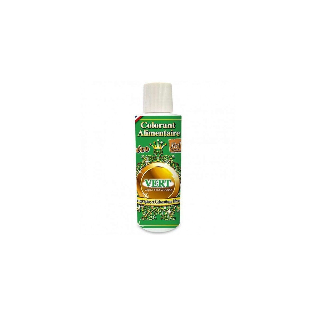 COLORANT LIQUIDE ALIMENTAIRE VERT 125ML