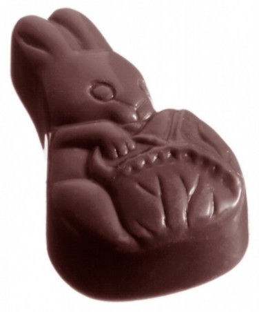 MOULE À CHOCOLAT LAPIN CW1381 3X8 -- 15GR