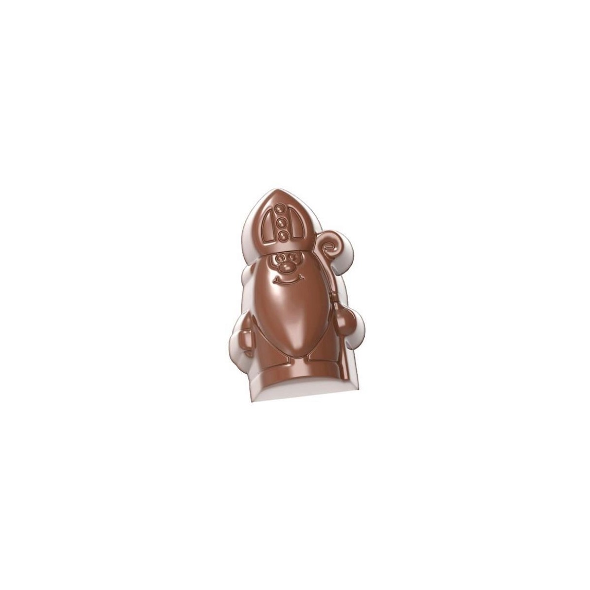 MOULE À CHOCOLAT ST NICOLAS CW1870 3X7 -- 10.5GR 275X135MM