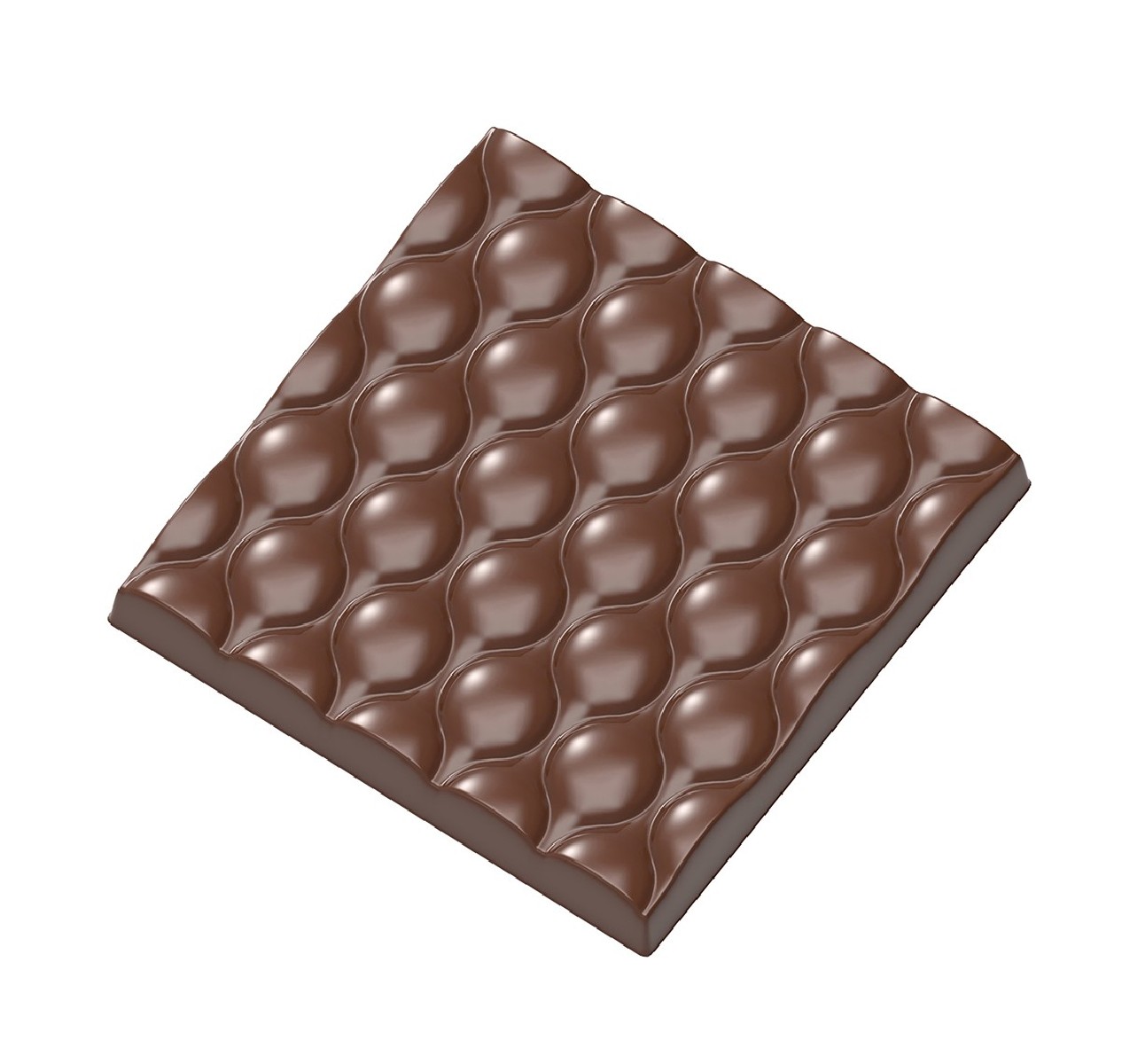 MOULE À CHOCOLAT TABLETTE BUBBLES CW1990 1X3 -- 63GR