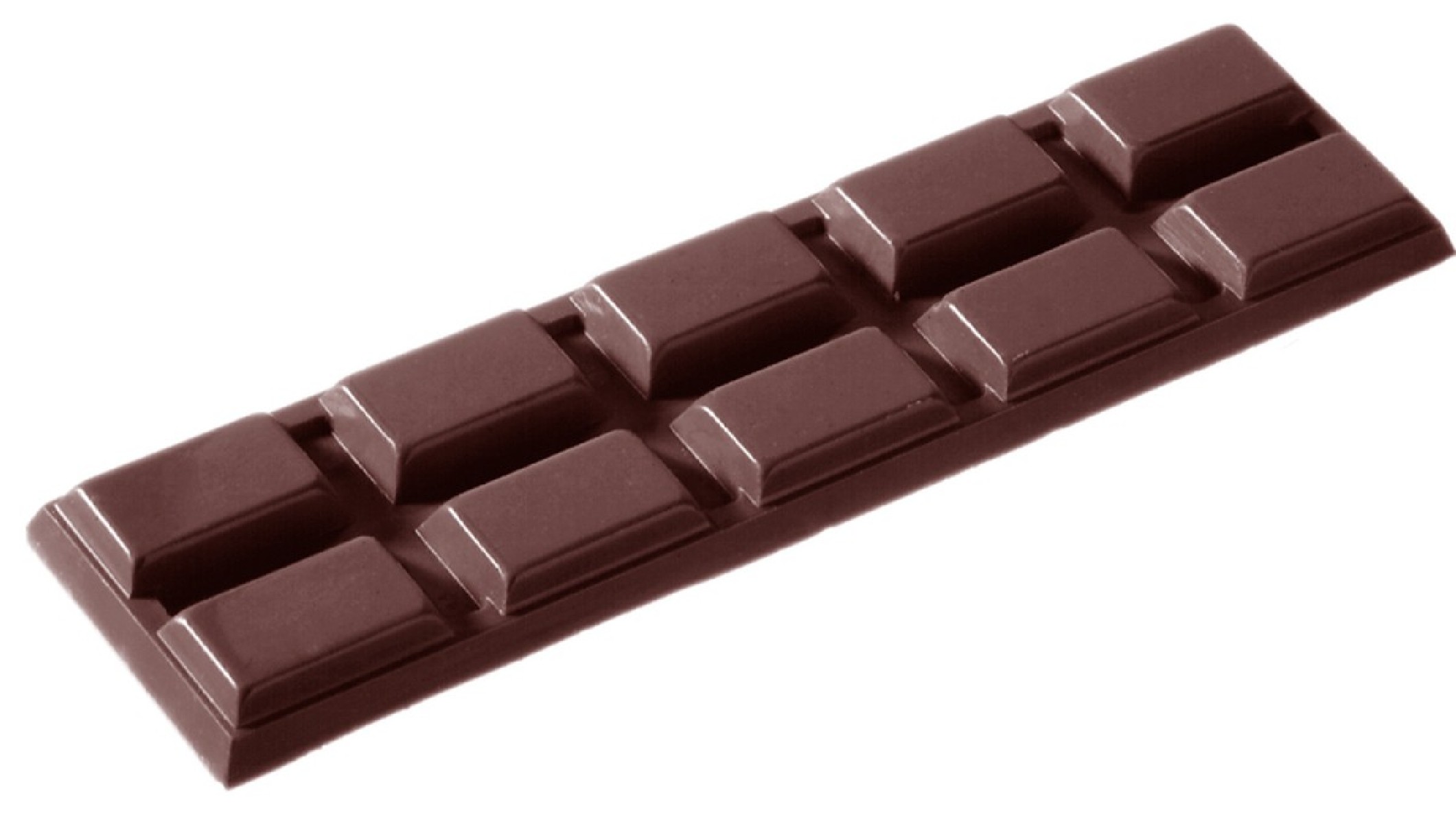 CHOCOLADEVORM REEP 2X5 41 GR CW2047