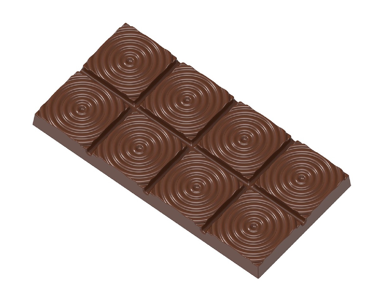 MOULE À CHOCOLAT TABLETTE HYPNOS CW2451 1X3 -- 100GR