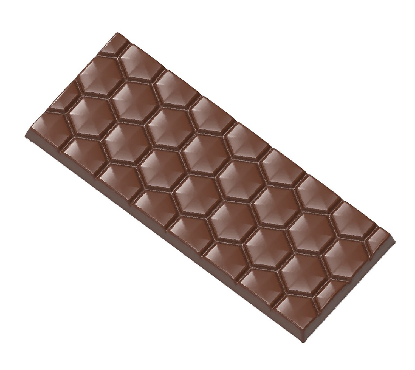 MOULE À CHOCOLAT TABLETTE RAYON DE RUCHE CW2454 1X4 -- 68.5GR