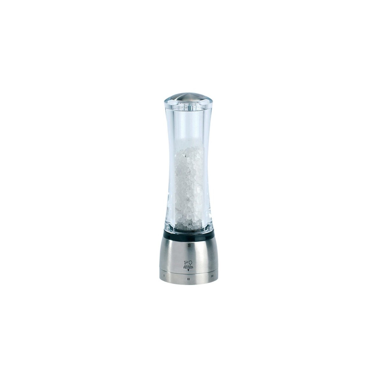 PEUGEOT MOULIN SEL INOX/ACRYL DAMAN 21CM