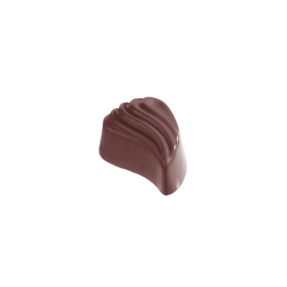 MOULE À CHOCOLAT TRIANGLE CW1026  13.5X27.5CM3X8 12GR