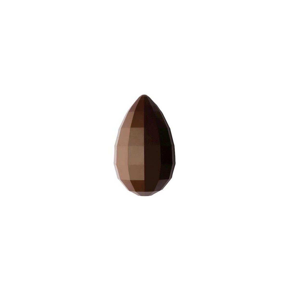 MOULE À CHOCOLAT ŒUF 155 X 100 MM DIAMANT CF0712360X195X50MM