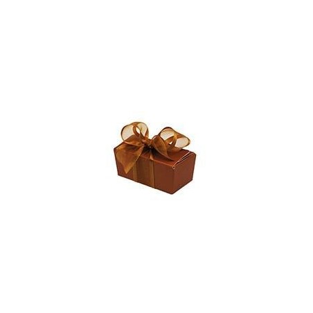 +BALLOTIN "COLOR"2 PRALINES BRUN NOISETTE66 X 35 X30 MM PAQUET DE 25PCES 