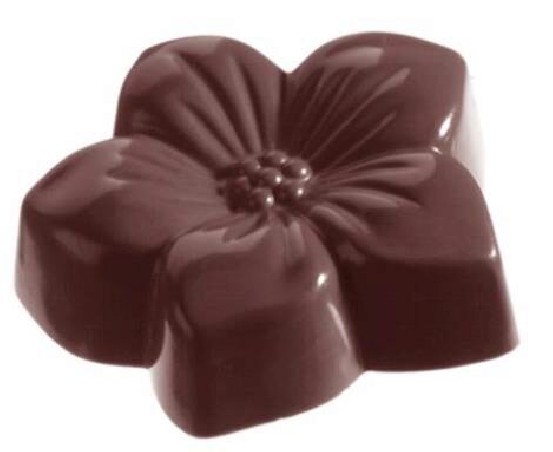 MOULE À CHOCOLAT FLEUR CW106013.5X27.5CM 3X6 -- 14GR