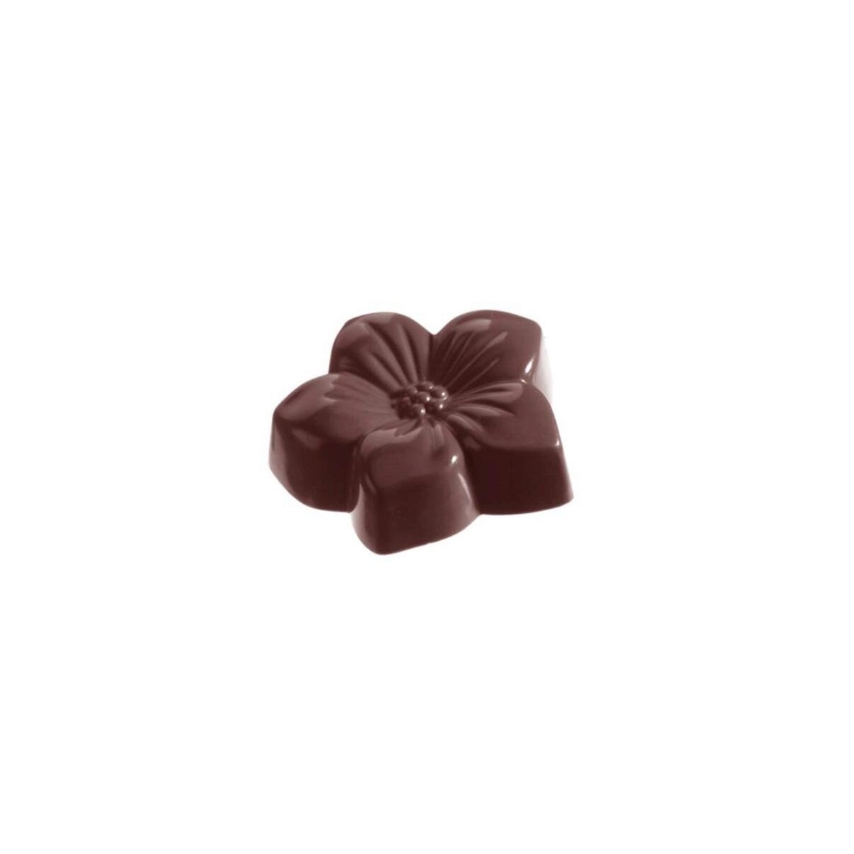 MOULE À CHOCOLAT FLEUR CW106013.5X27.5CM 3X6 -- 14GR