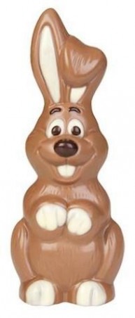 MOULE À CHOCOLAT LAPIN SOURIRE 175MM 1X2 HB8039