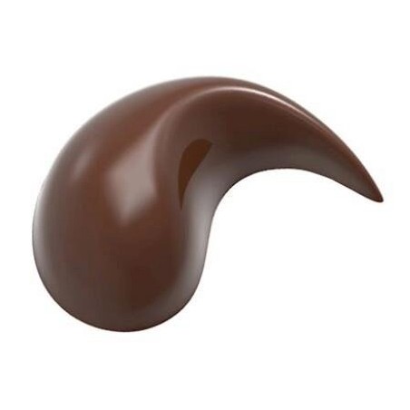 MOULE À CHOCOLAT PRALINE DROP - FRANK HAASNOOT  CW1904 13.5X27.5CM  3X7 8GR