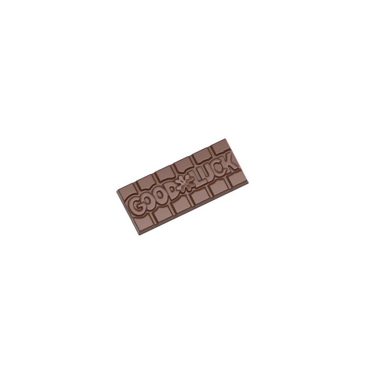 CHOCOLATE MOULD TABLET GOOD LUCK CW1201413.5X27.5CM 1X445GR