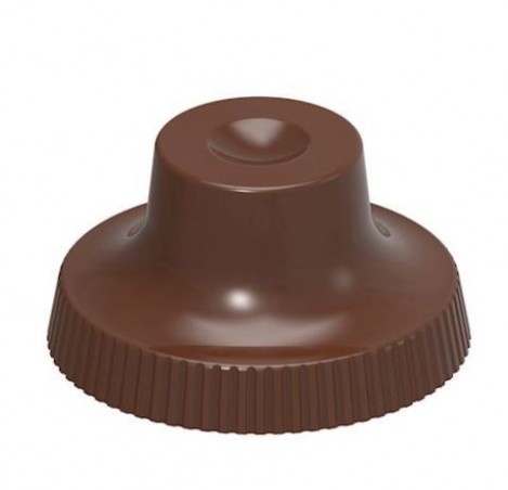 CHOCOLATE MOULD CHRISTMAS BALL HANGER CW196013.5X27.5CM 5X91GR