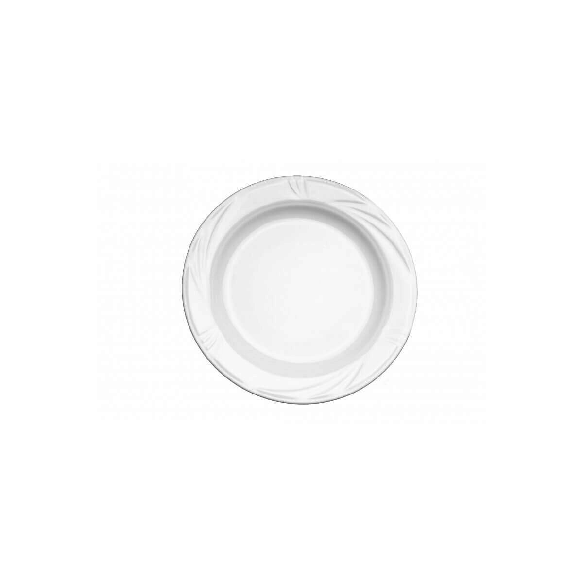 ARCADIA ASSIETTE PLATE 19 CM PORCELAINE BLANCHE