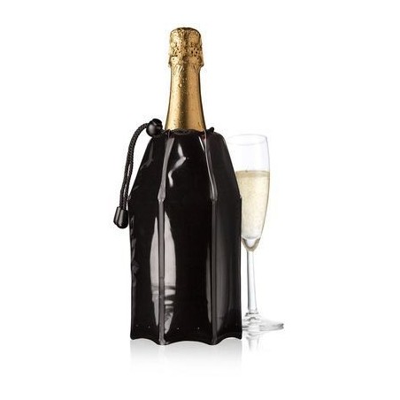 VACU VIN REFROIDISSEUR CHAMPAGNE ICE COOLER BLACK