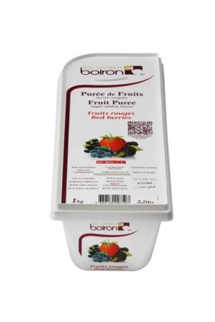 BOIRON 750 PUREE FRUITS ROUGES 100%  1KG