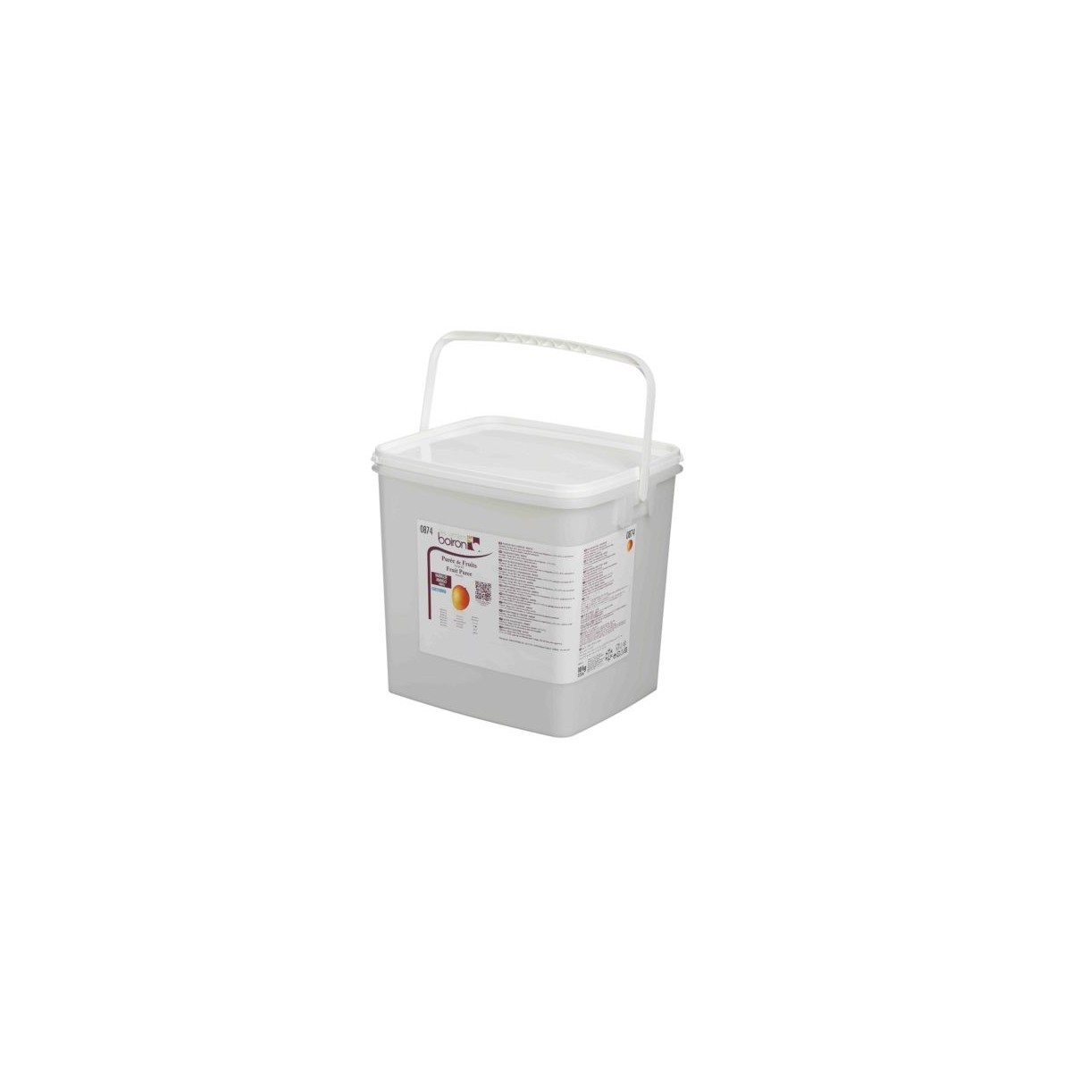 BOIRON 874 PUREE MANGO 10KG  BUCKET 