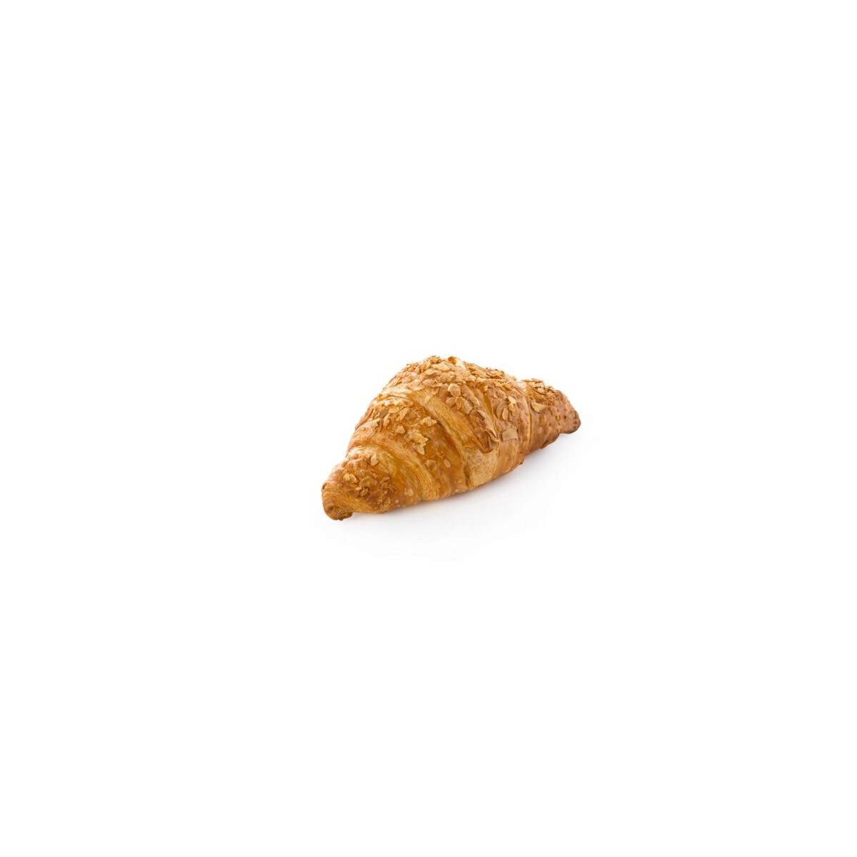 Un croissant droit fourré à la pâte d'amande.