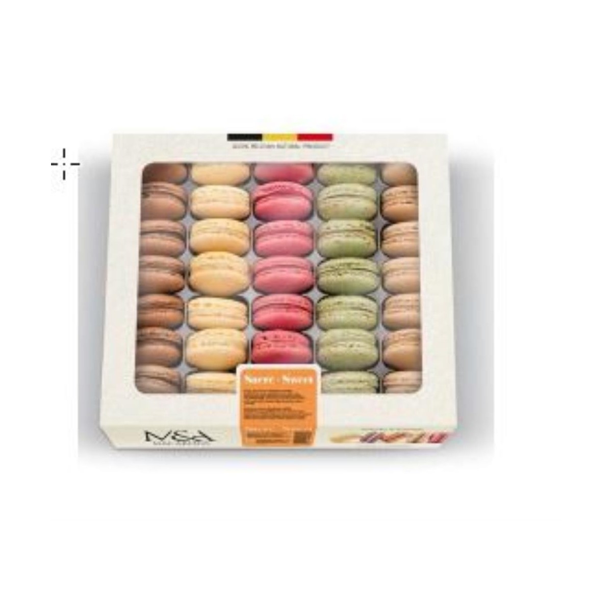 M&A SMALL SWEET MACAROONS ASSORTMENT 5 KINDS  DISPLAY