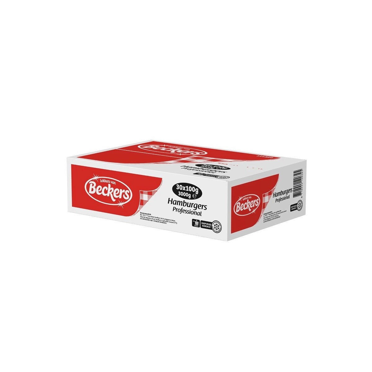 HAMBURGERS 30X100GR BECKERS