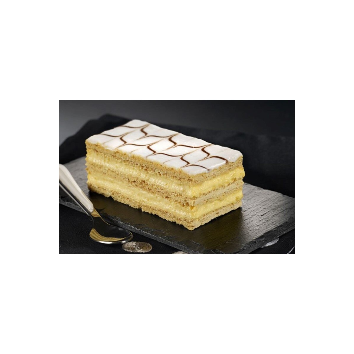 +MADEMOISELLE DESSERTS 0103109 MILLEFEUILLE PATISSER 145GR SANS ALCOOL 16 X 145 GR