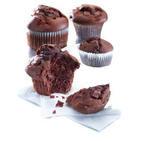 Muffin double chocolat 64x100gr