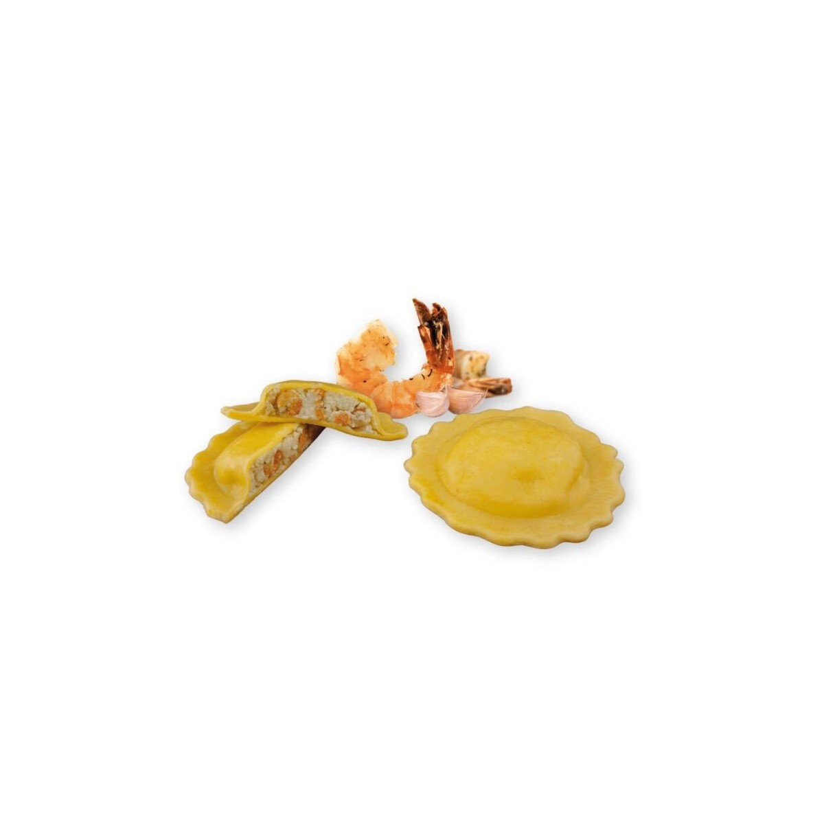 + SMILING COOK PATES FIORI SCAMPI AIL ET CITRON 32GR -  750GR