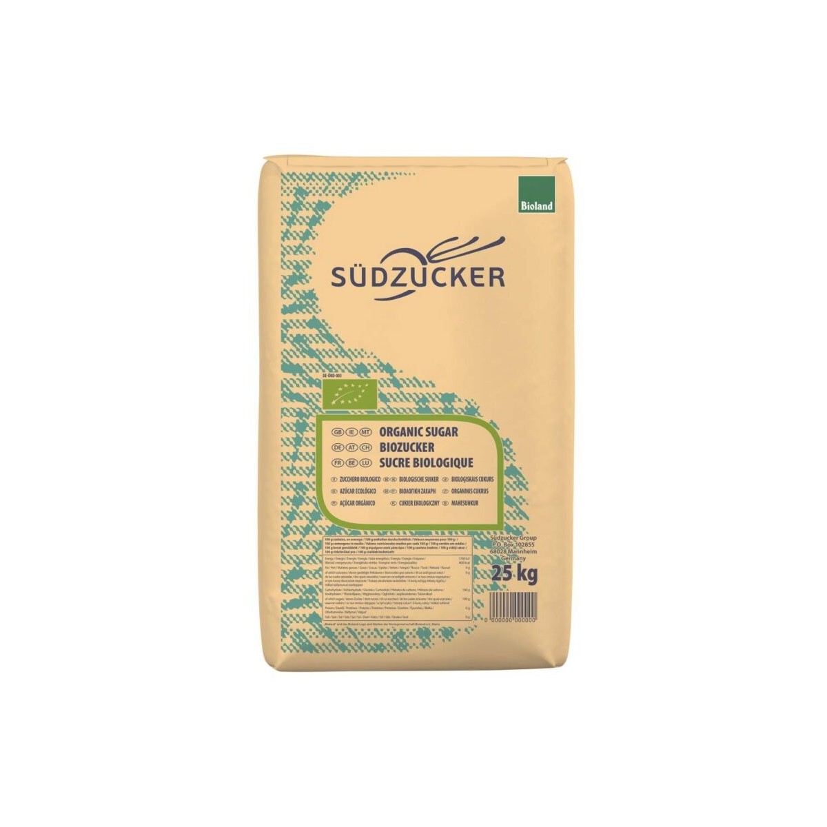 SUCRE DE BETTERAVE BIO 25KG